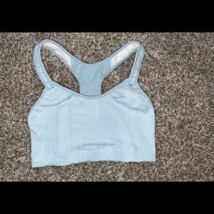 Light Blue Brooks Sports Bra